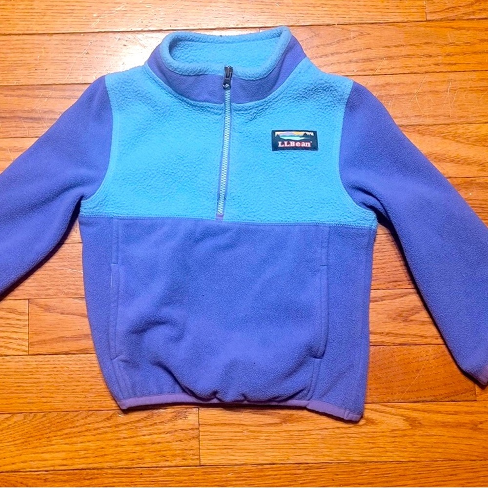 LL Bean Fleece Pullover 3T
